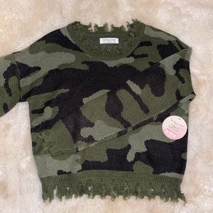 Camouflage sweater
